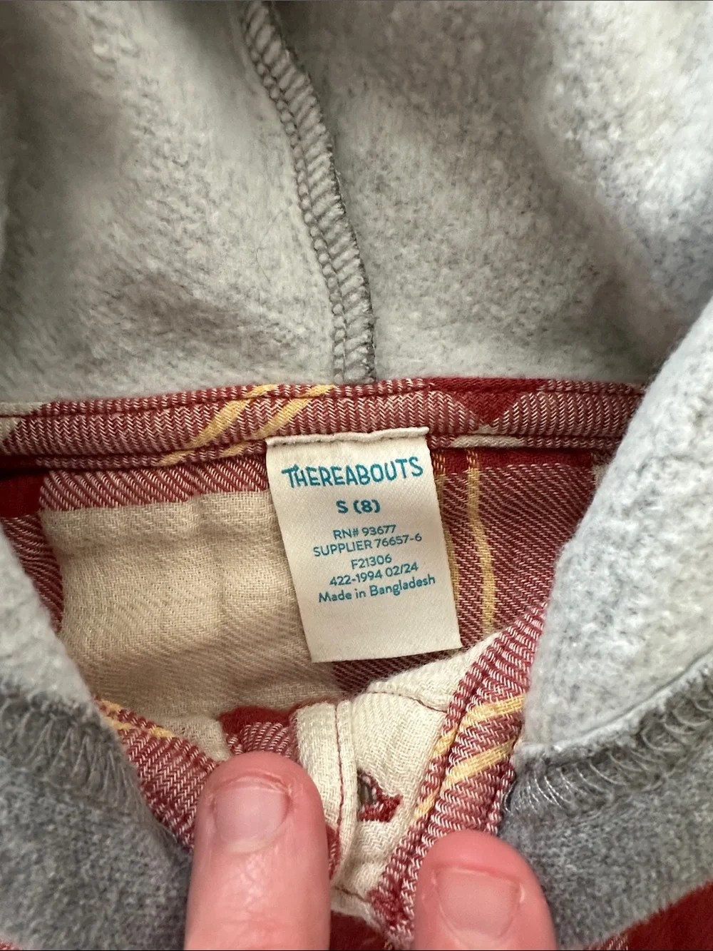 3 boys Hooded Button-Up flannel Shirts